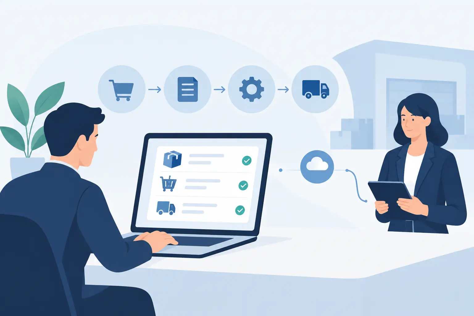B2B Bestellprozesse digitalisieren ohne Reibung