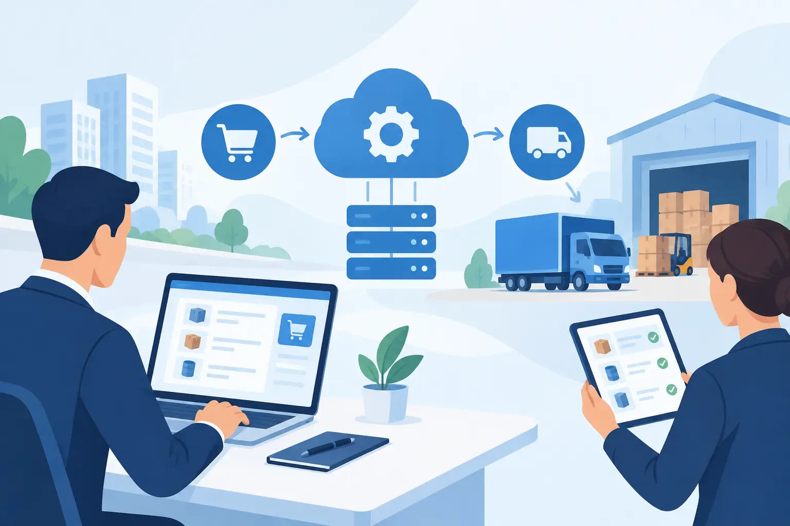 B2B-Bestellprozesse mit ERP digitalisieren
