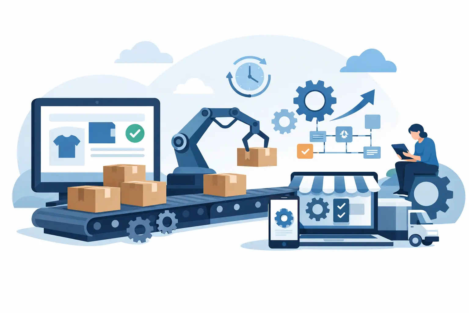 E-Commerce-Prozesse automatisieren, aber richtig