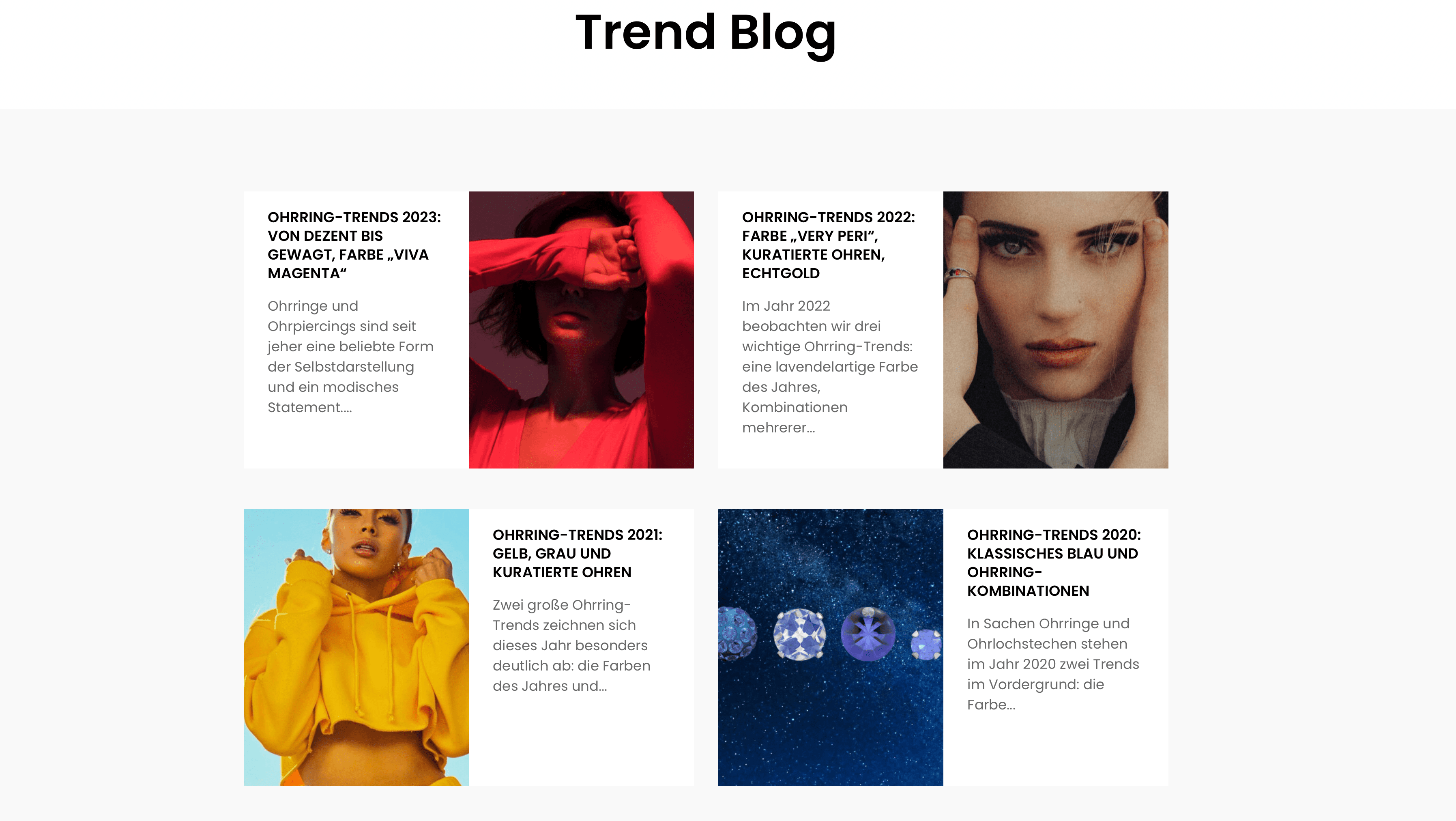 Studex Trend Blog