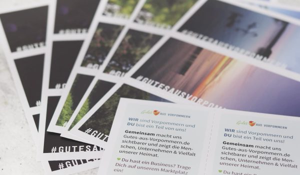 Gutes aus Vorpommern Postkarten Printprodukt